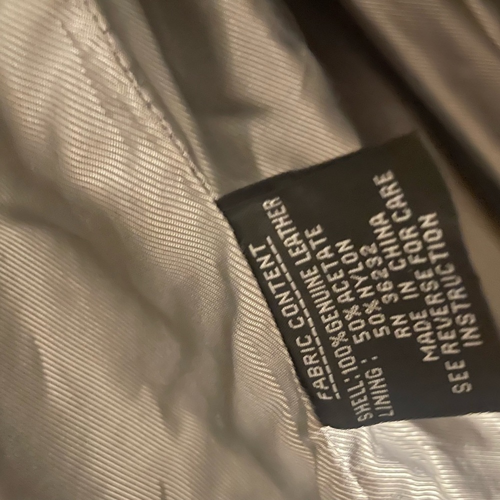 Black Gallery Leather Jacket size L EUC - Picture 7 of 16